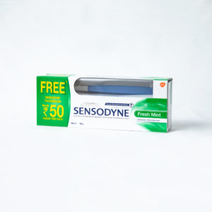 SENSODYNE TOOTH PASTE w/FREE TOOTHBRUSH