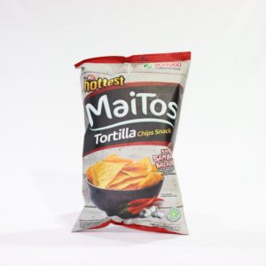 TORTILLA CHIPS SNACK CHILLI GARLIC FLAVOR