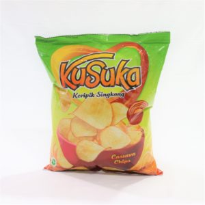 KUSUKA CASSAVA CHIPS BARBEQUE FLAVOR