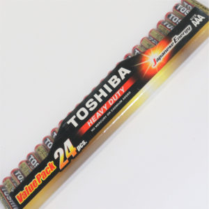 TOSHIBA AAA BATTERY 24 PCS VALUE PACK