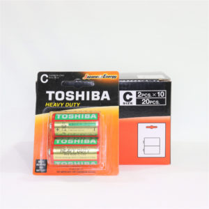TOSHIBA HEAVY DUTY C SIZE 20 PCS