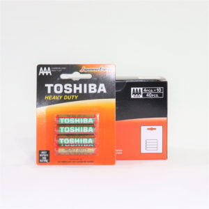TOSHIBA HEAVY DUTY AAA SIZE 40 PCS